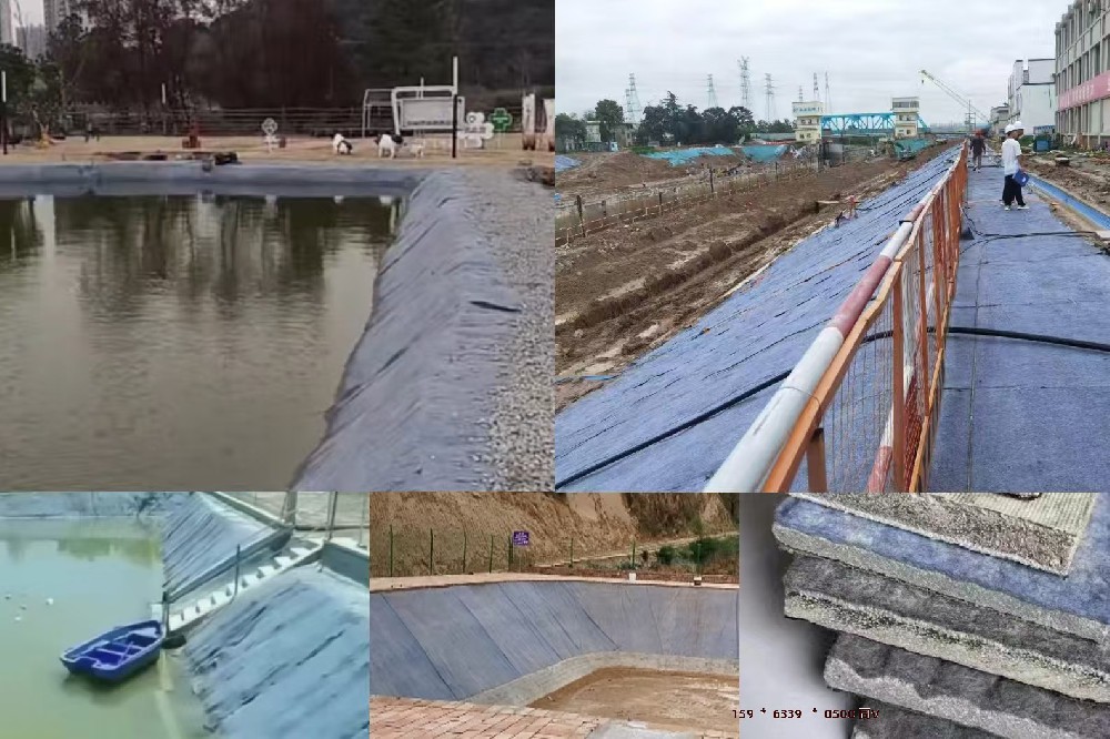 水泥毯具体施工流程